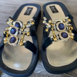 Ladies bling sandals brand new
